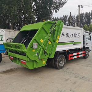 國六東風6方壓縮垃圾車